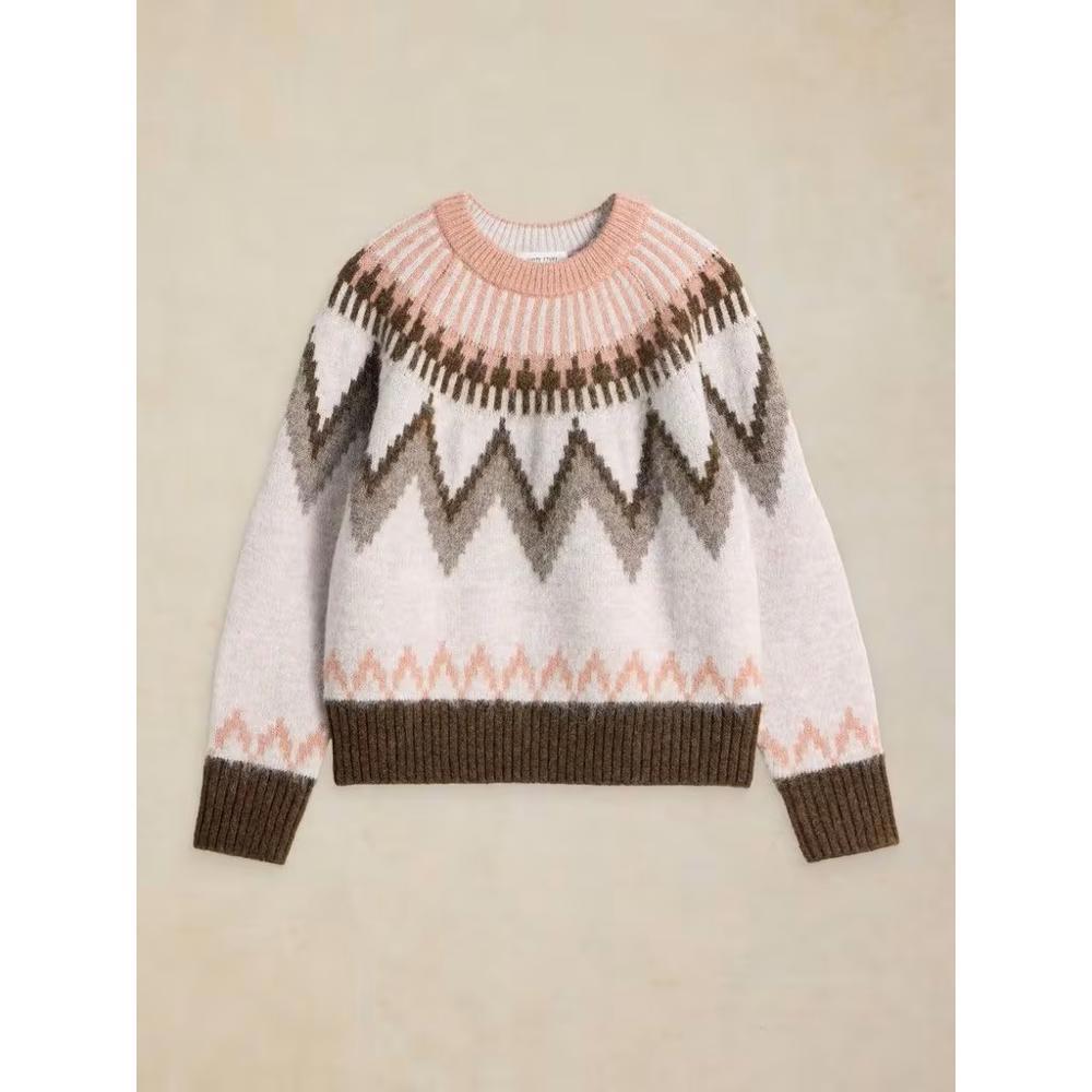 White Stuff Blurred Fairsile Jumper
